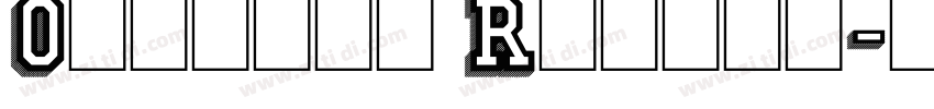 Organic Relief字体转换